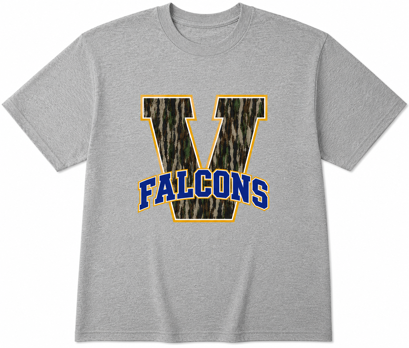 Veribest Falcons Camo V Tee