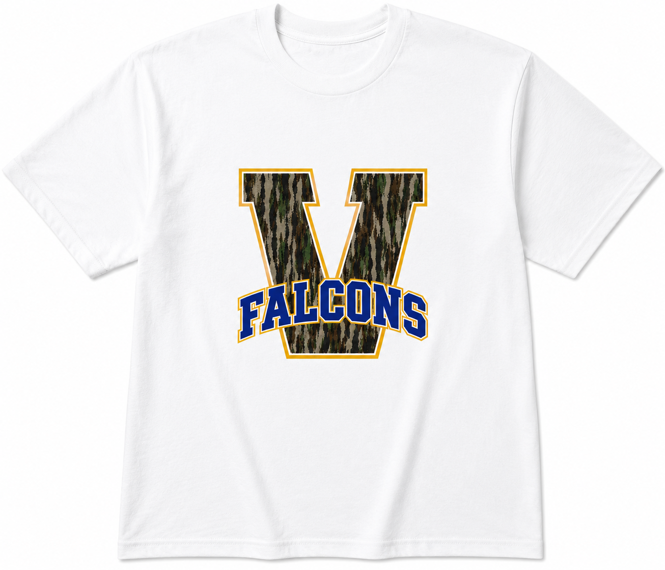 Veribest Falcons Camo V Tee