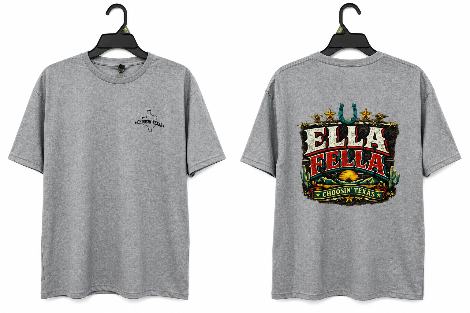 Ella Fella Choosin' Texas Tee | Mean Mule Apparel