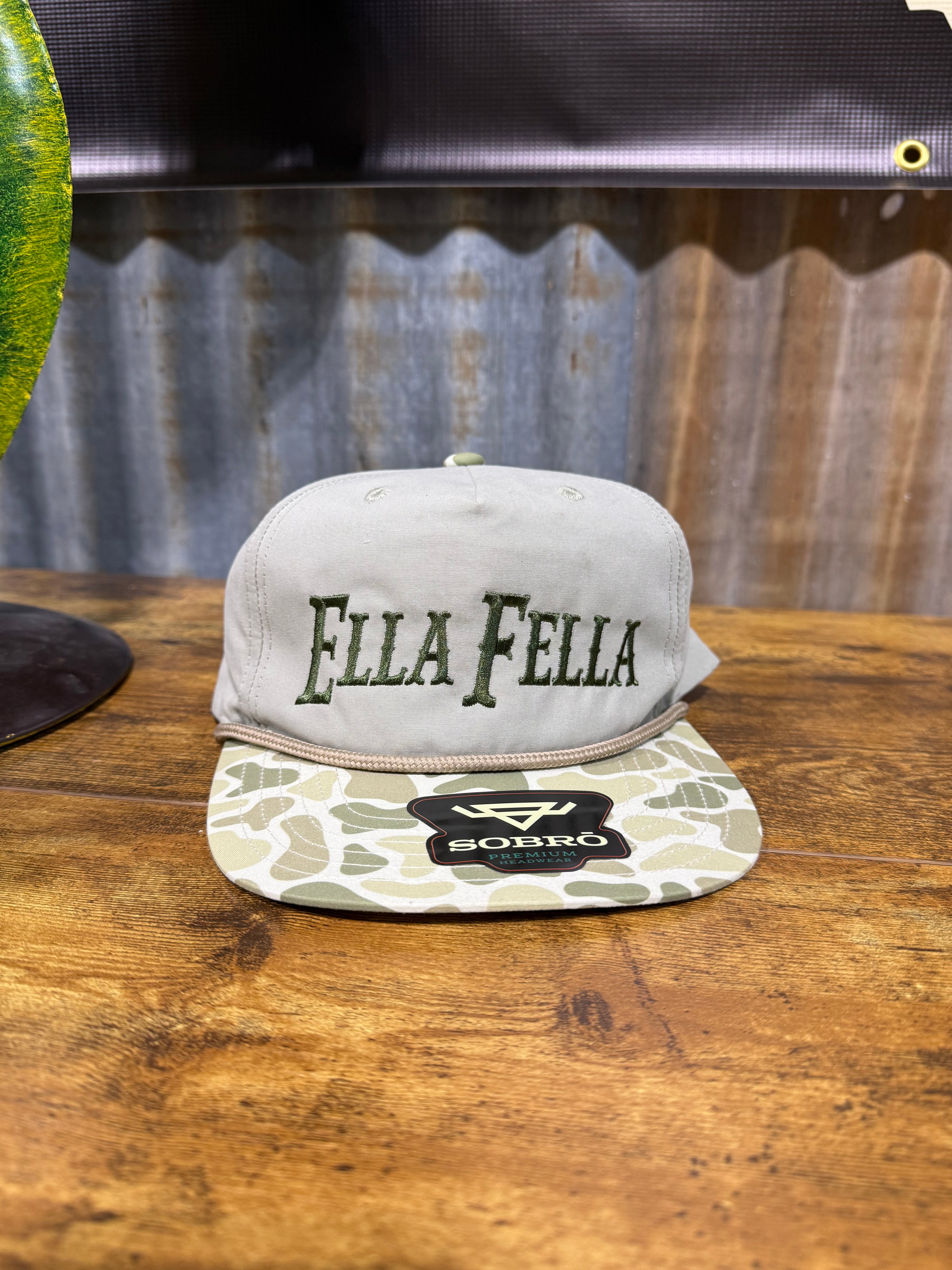 Ella Fella Sobro Marina Pro Boarwood Camo Hat | Mean Mule Apparel