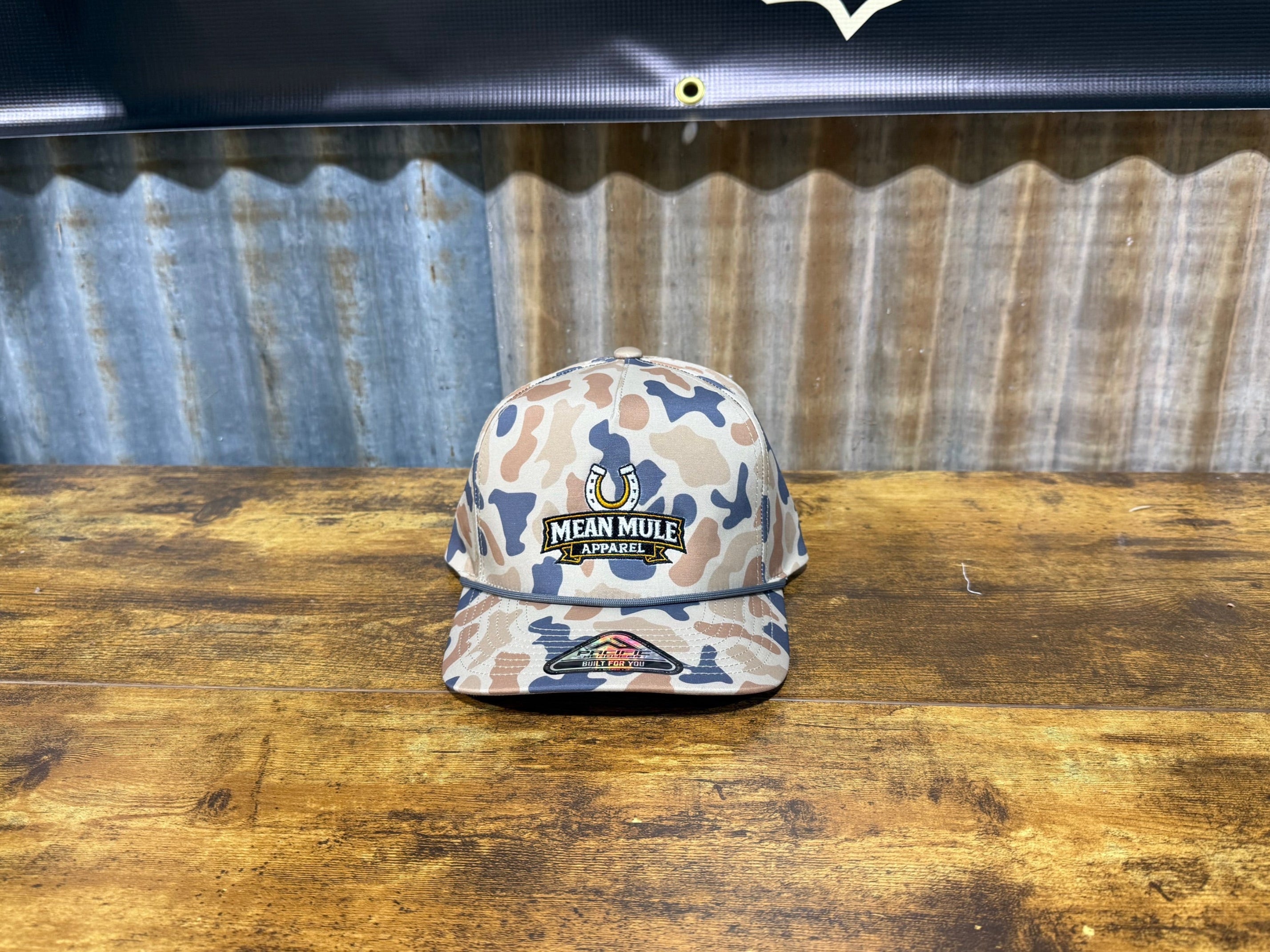 mean mule apparel horseshoe hat canyon