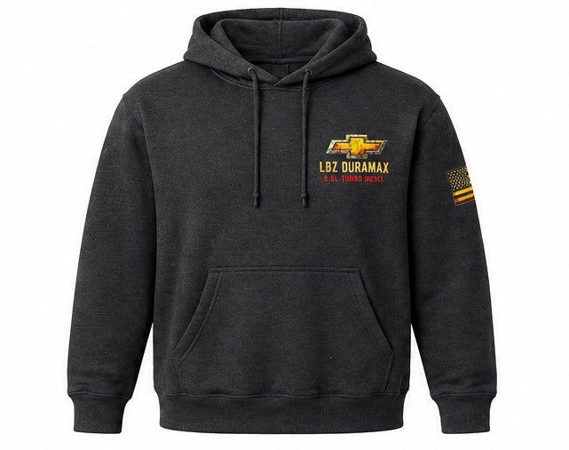 LBZ Chevy Duramax Graphic Hoodie | Mean Mule Apparel