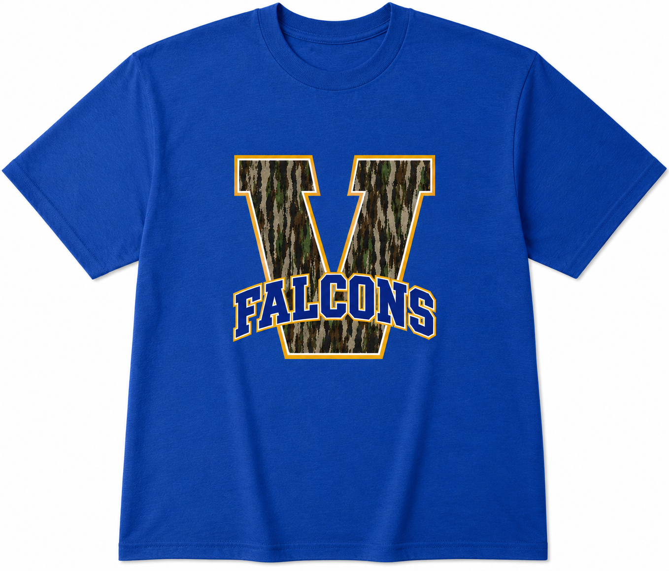 Veribest Falcons Camo V Tee
