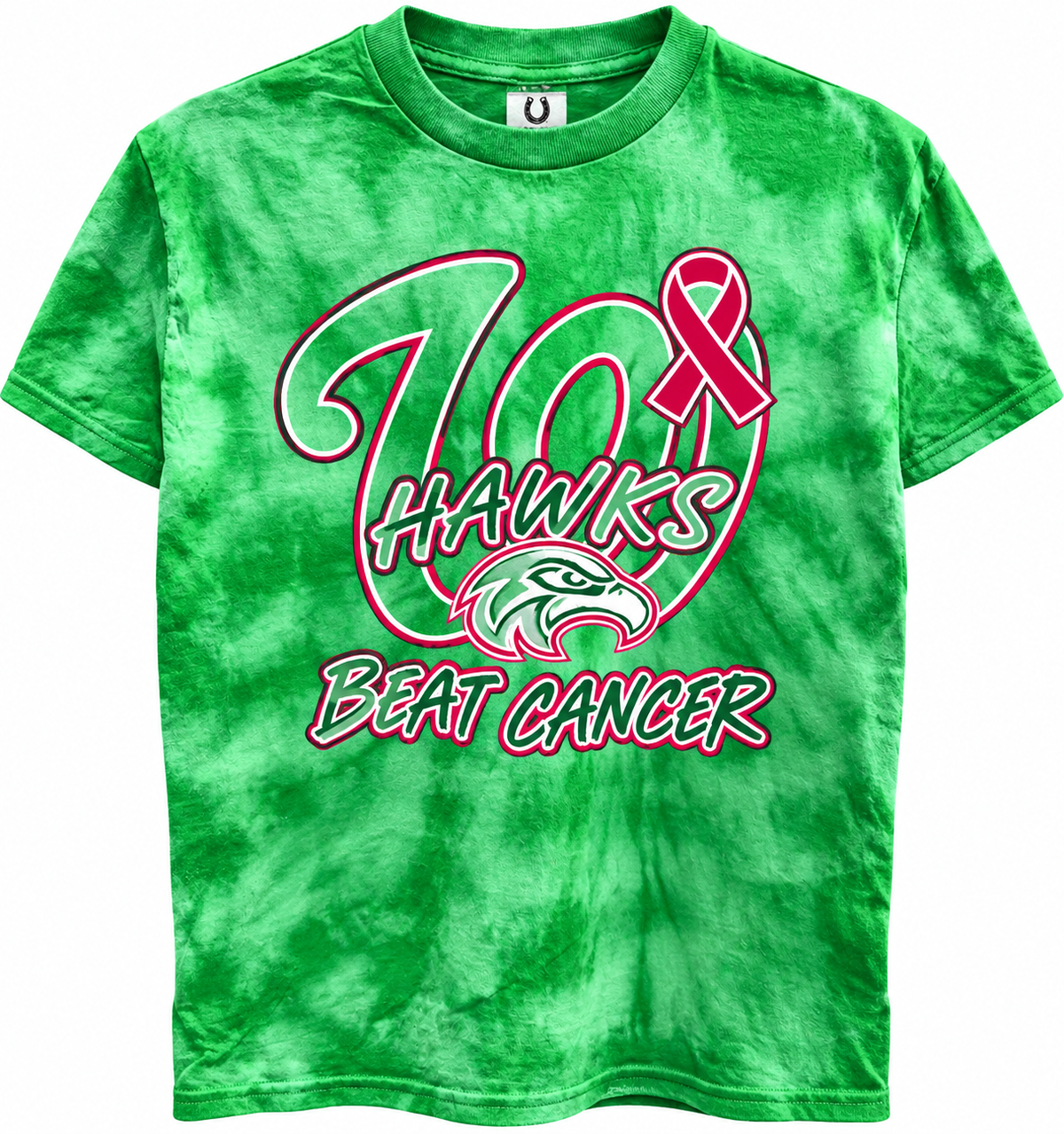 Wall Hawks “Beat Cancer” Breast Cancer Awareness Tee