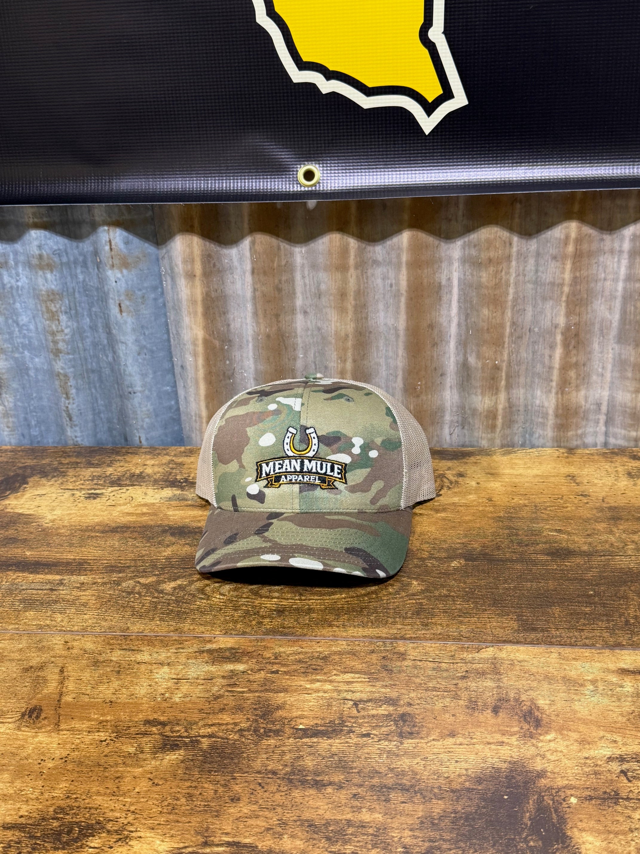 mean mule apparel YP classic trucker hat