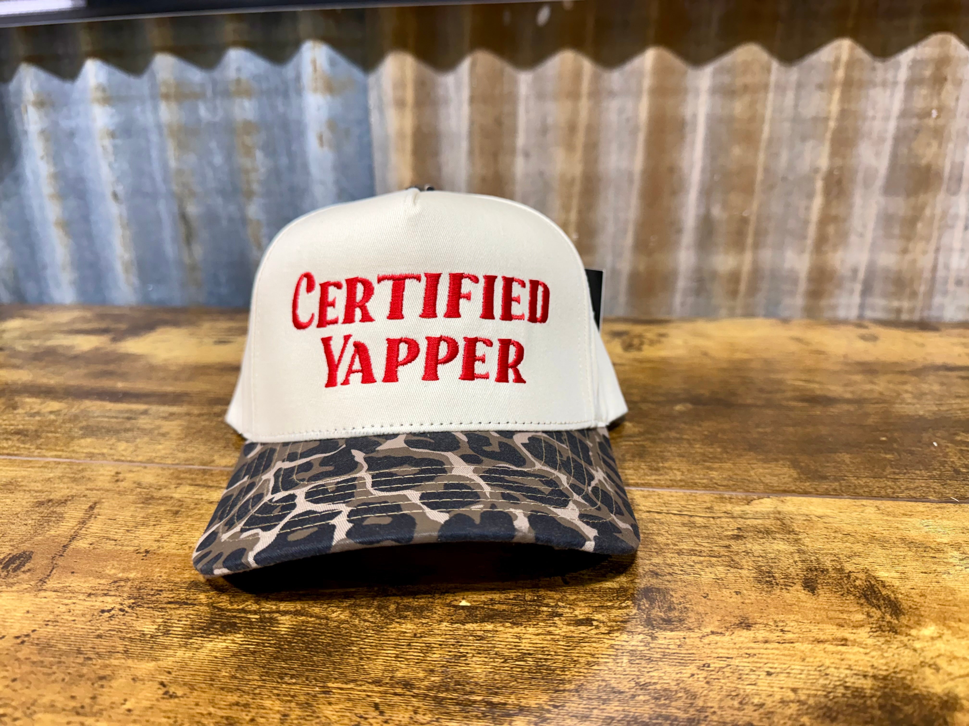 Certified Yapper Heritage Hat – Mean Mule Apparel