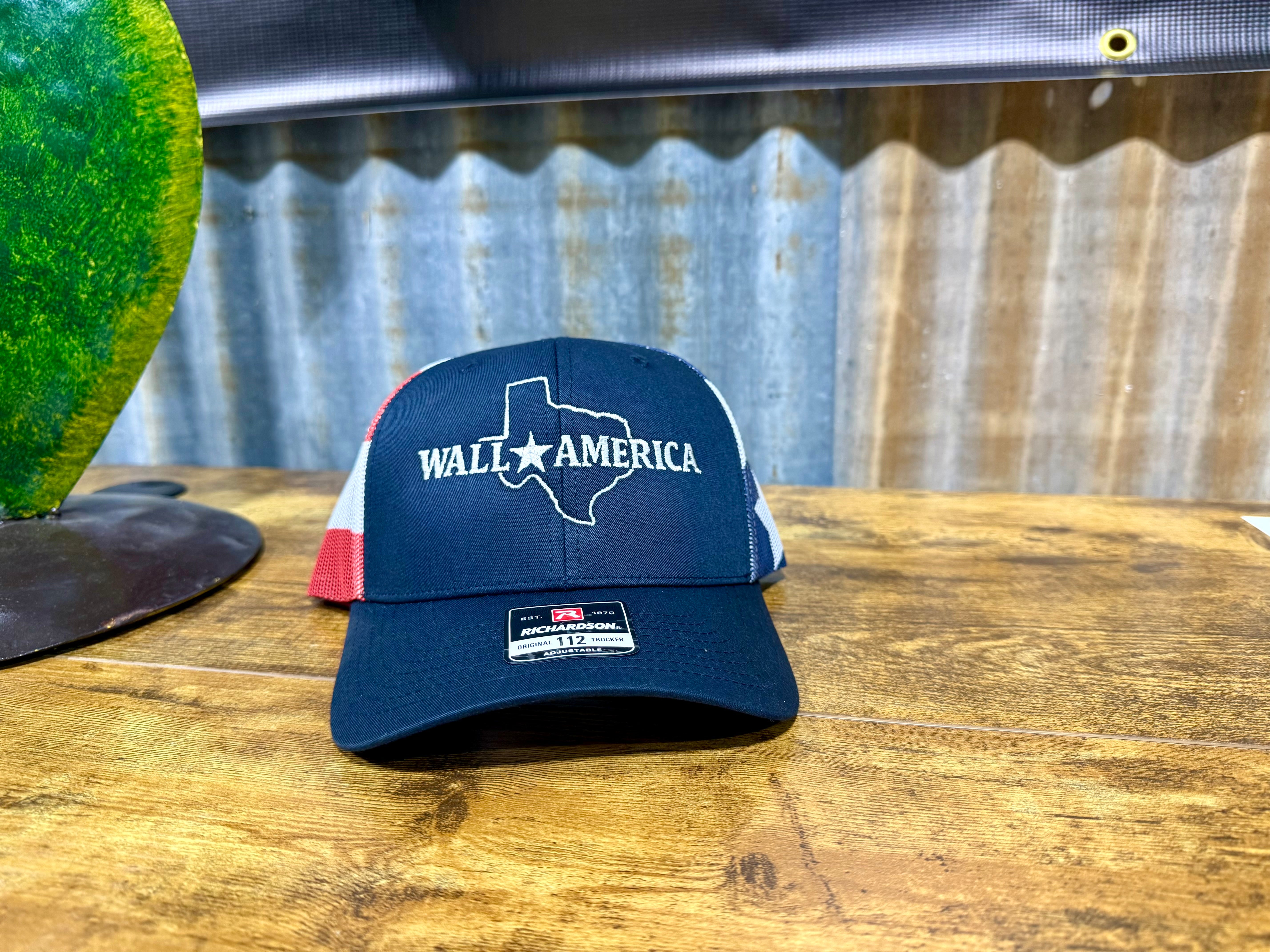 Wall America USA Flag Hat | Mean Mule Apparel
