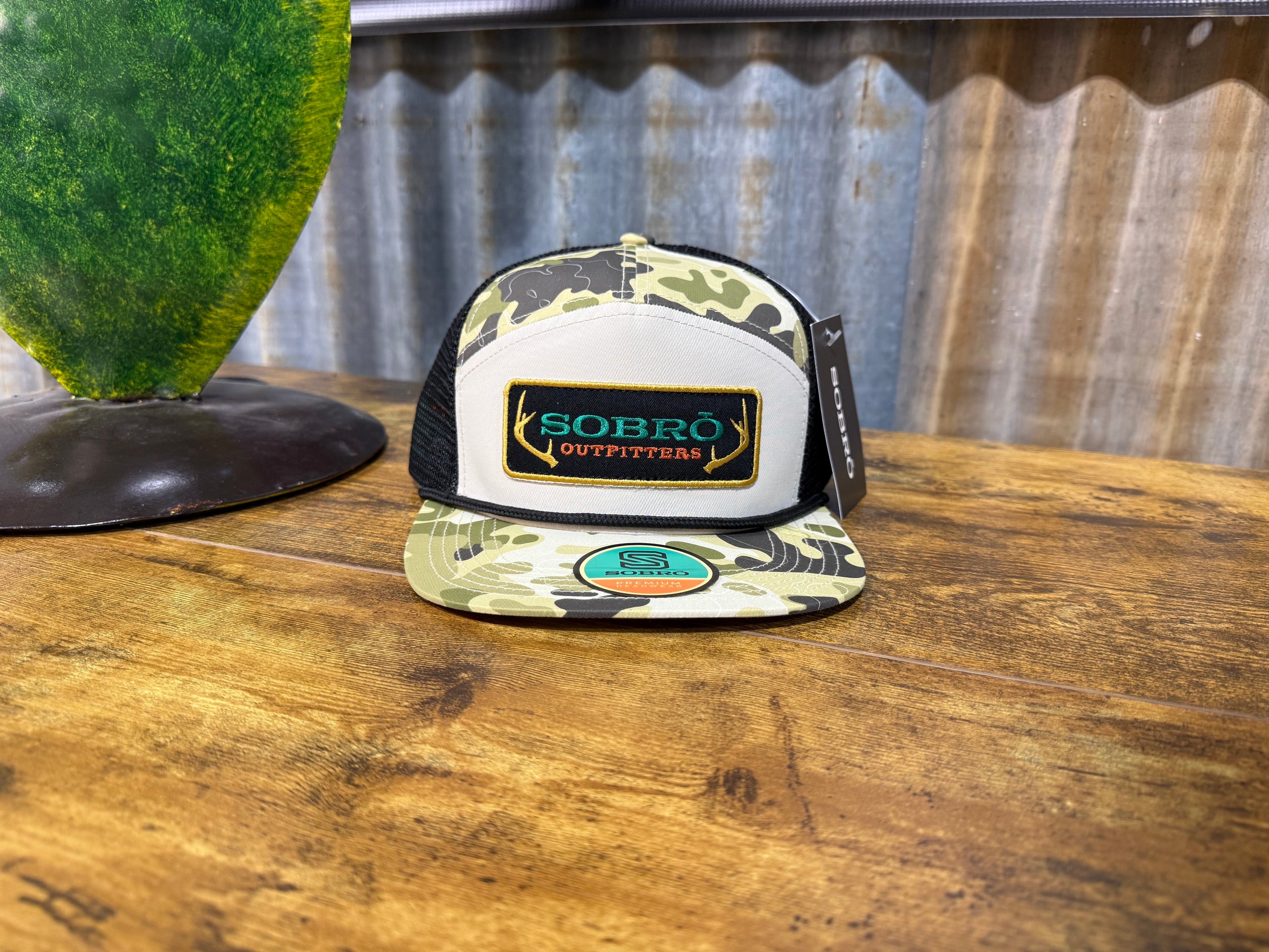 Sobro Seven - Senses - BrushRock Patch Hat mean mule apparel