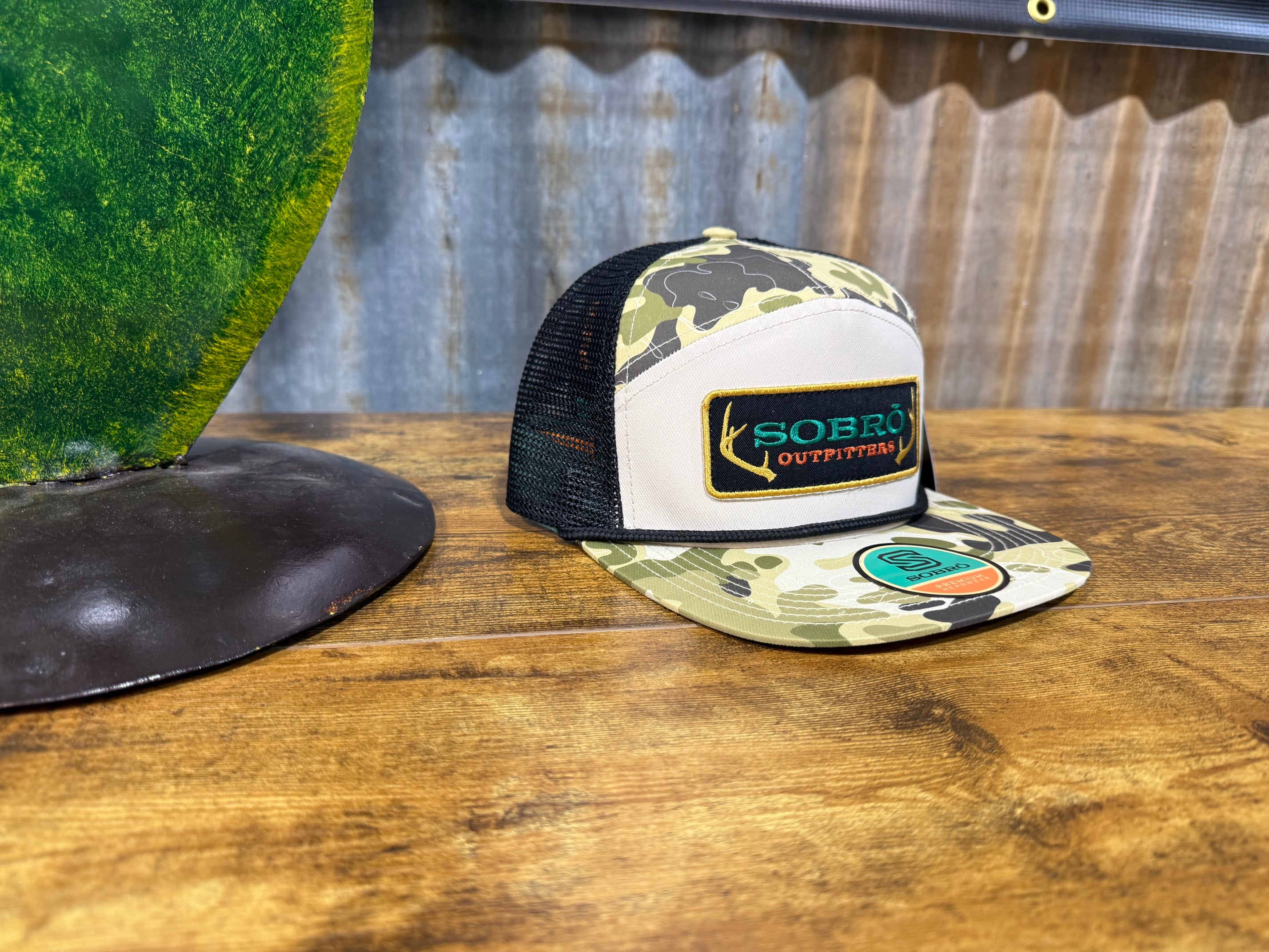 Sobro Seven - Senses - BrushRock Patch Hat mean mule apparel