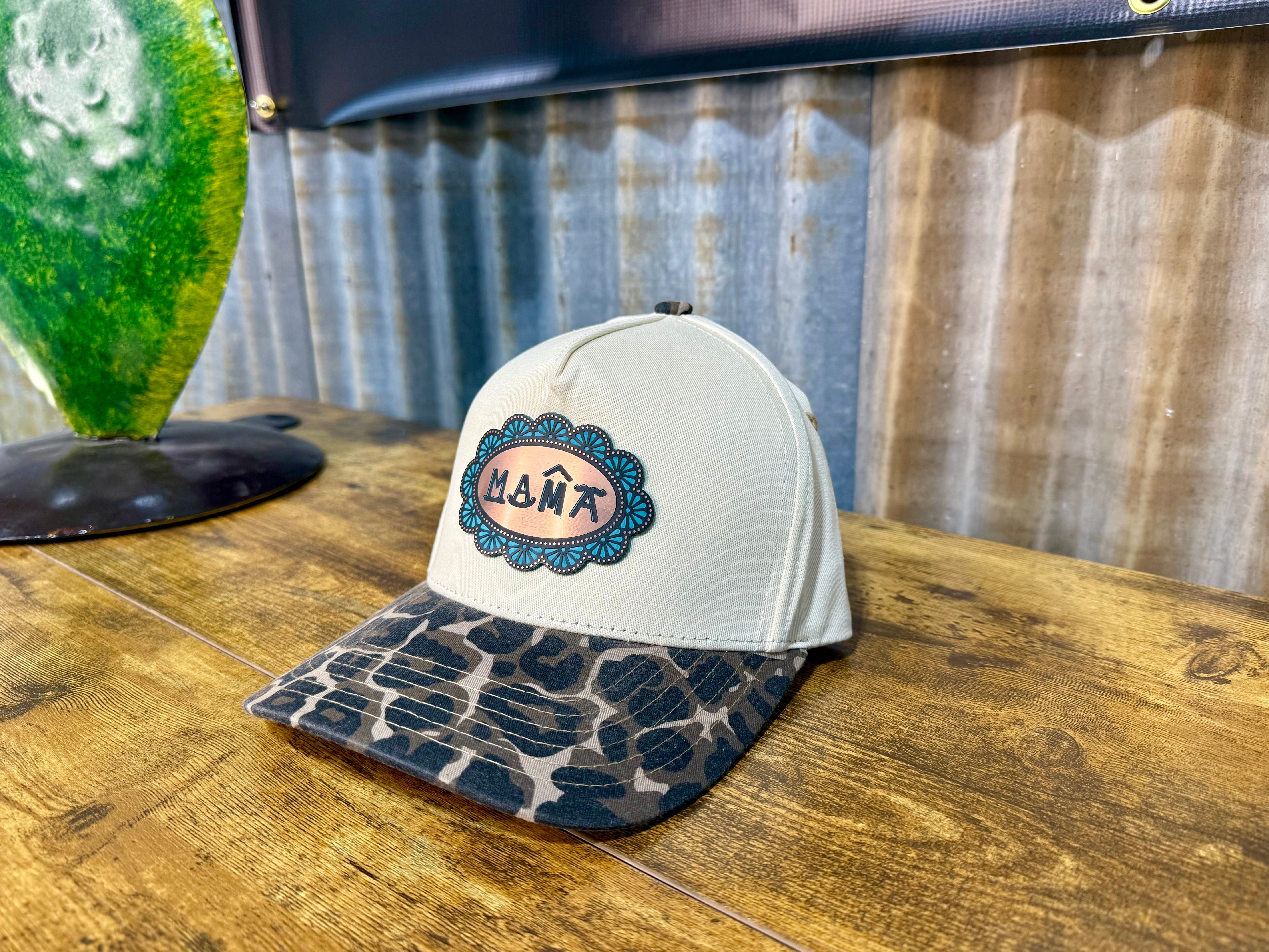 Western Mama Vintage Lace Patch Hat | Mean Mule Apparel