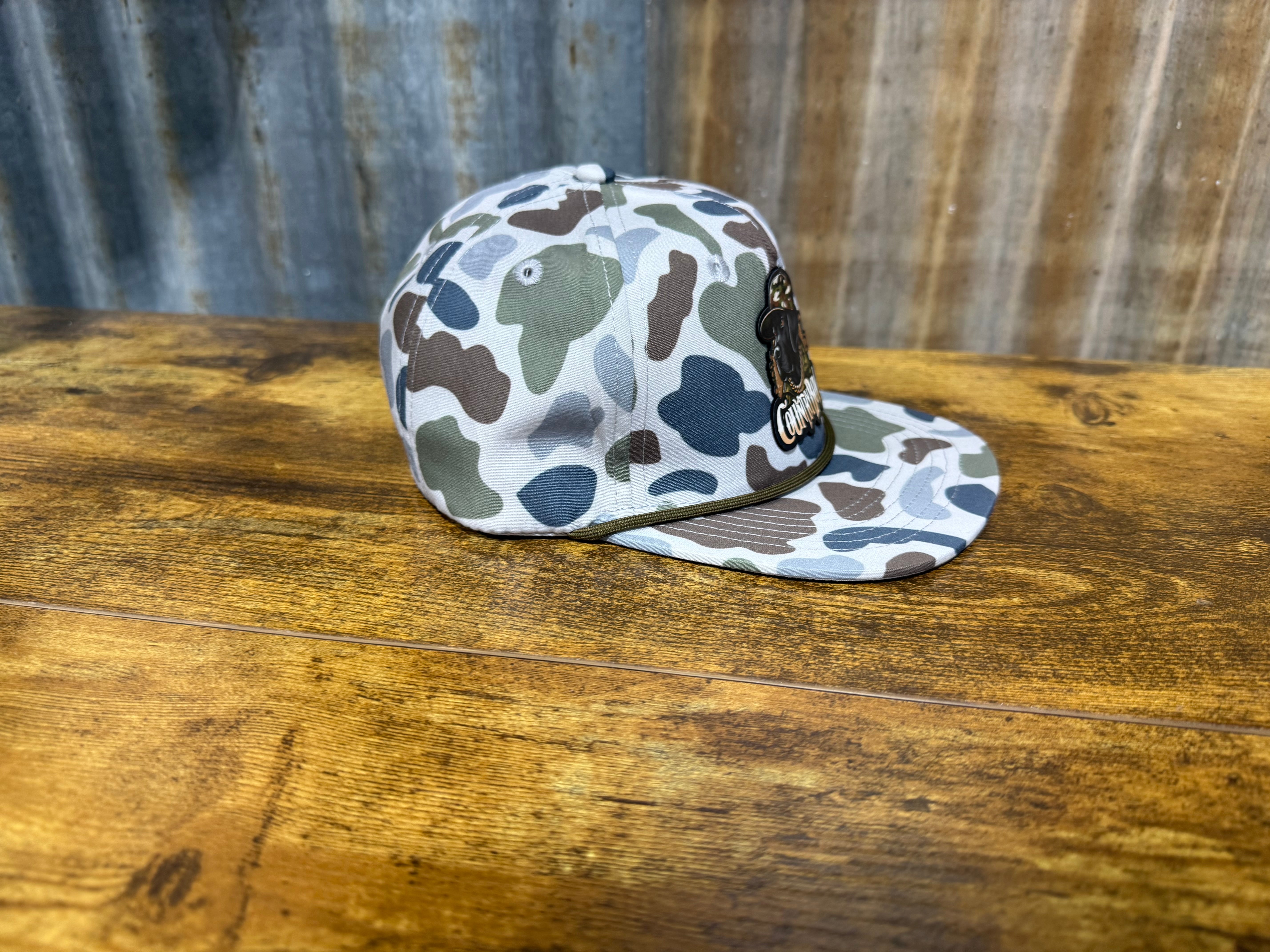Youth Country Boy Camo Hat | Lost Hat Co Old's Cool Brackish Goat Rope
