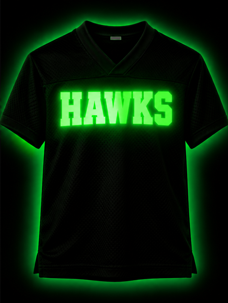 Wall Hawks Glow-in-the-Dark Mesh Jersey